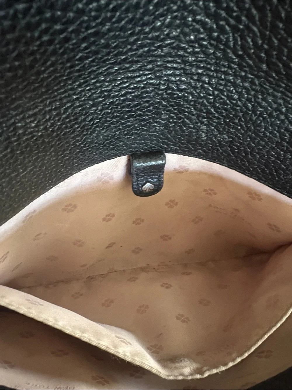 Kate Spade New York Grained Leather Flap Bag